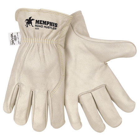 Eat-In Extra Large Road Hustler Premium Grade Grain Leather - Pull Strap Gloves EA3299573